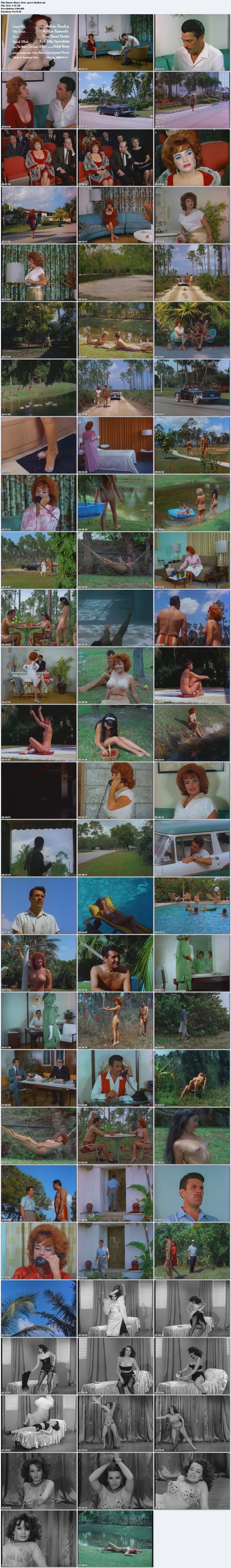 Blaze Starr Goes Nudist / Blaze Starr Goes Nudist (Doris Wishman, Something Weird Video) [1963, Classic, DVDRip] – Porn torrents download