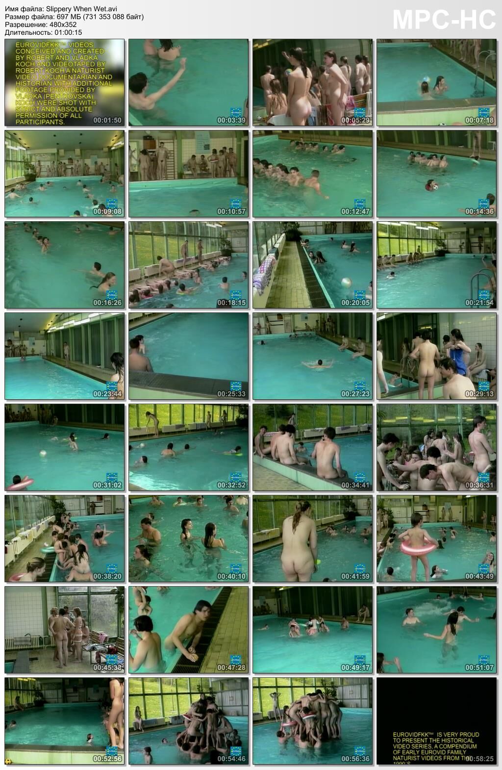 Slippery WET / Sliply When Wet (Eurovidfkk) [2003, Nudism, Naturism, DVDRip] – Porn torrents download