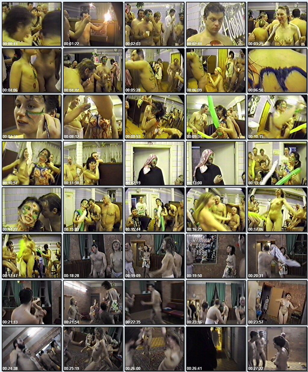 Naturists meet New Year (Telord video) [1996, Nudism, Naturism, Vhsrip] – Porn torrents download