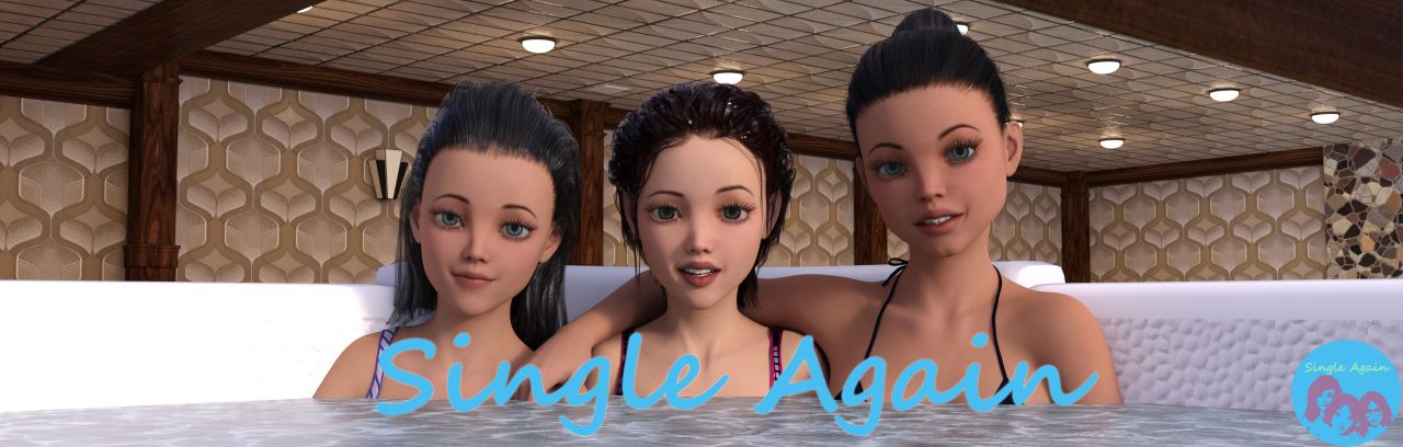 Single Again [InProgress, 1.17 Eng / 1.16 Rus] (Clever name games) [uncen] [2020, ADV, 3DCG, Male protagonist, Animated, Corruption, DILF, Groping, Lesbian, Masturbation, Romance, Sex toys, Teasing] [rus]