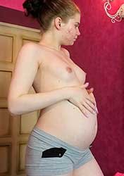 Alexa - Watch This Knocked-Up Teen Masturbate Naked