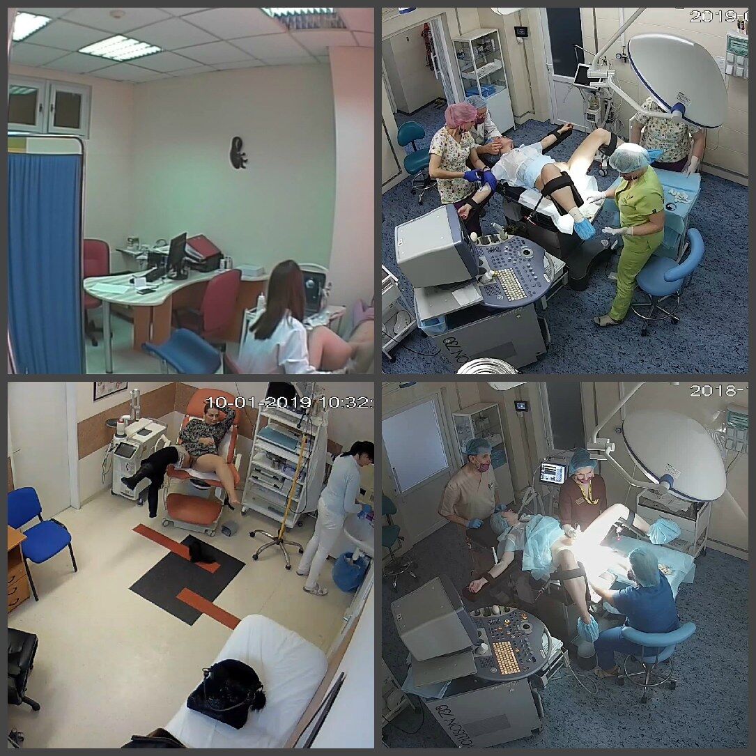 Watching Gynaecological Examinations and Procedures / Peeping for gynecological examinations and procedures (28 rollers) [2018-2019, Voyeur, Medical, Gyno, CamRip]