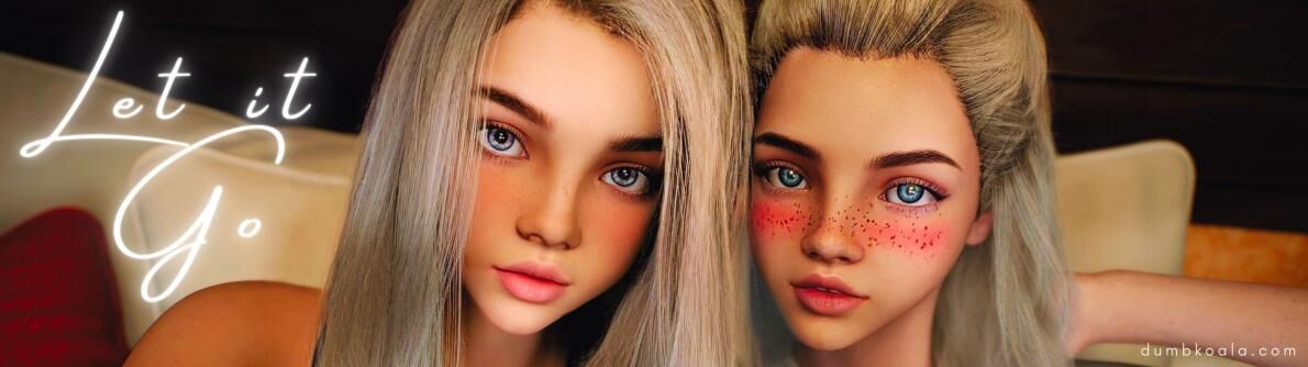 Let It Go [v1.0] (DumbKoala / Dumb Koala) [uncen] [2022, ADV, Animation, 3DCG, Female Protagonist, Groping, Incest, Kinetic Novel, Lesbian, Masturbation, Mobile Game, Oral Sex, Sex Toys, Teasing , Vaginal Sex, Virgin] [rus+eng] [Ren'Py]