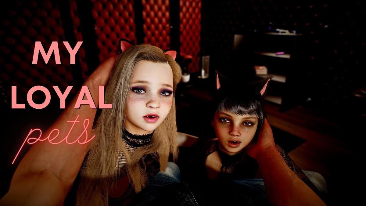 My Loyal Pets [v1.0] (DumbKoala / Dumb Koala) [uncen] [2022, ADV, Animation, 3DCG, BDSM, Female Domination, Lesbian, Loli, Male Domination, Male Protagonist, Masturbation, Mobile Game, Slave, Small Tits , Voyeurism] [rus+eng] [Ren'Py]