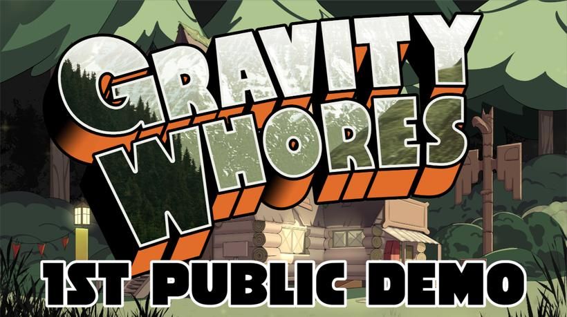 Gravity Whores [Demo] (World of Lewds) [uncen] [2023, ADV, Male Protagonist, Big Ass, Big Tits, Fantasy, Masturbation, Parody, Voyeur/Peeping, Oral, Animation, Vaginal, Puzzle, Harassment, Unity] [ rus+eng]