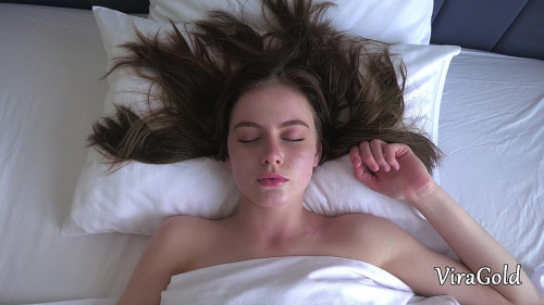 Morning Sex in All Holes with Beautiful 18yo Agata Briz and Creampie in Small Ass VG131