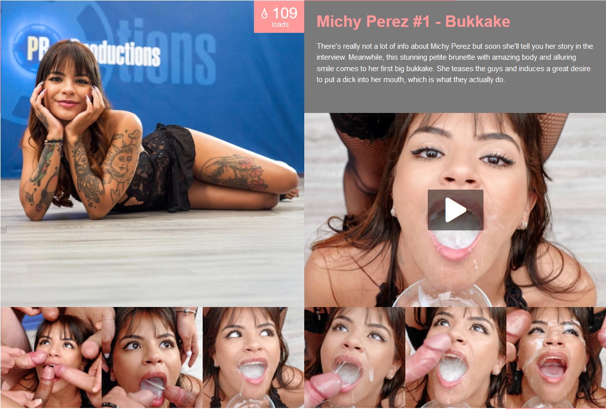 [PremiumBukkake.com]Michy Perez #1 - Bukkake [2024 г., Bukkake ,Gangbang, Blowjobs, Cumshots, Swallow, Hardcore, 1080p]
