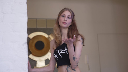 Piss + First Anal Fisting with skinny teen 19yo Sasha Paige