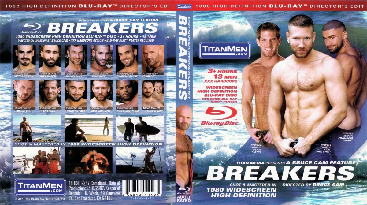 Breakers / Крушители (Bruce Cam, Titan Media) [2007 г., Muscles, Oral/Anal Sex, Big Dick, Rimming, Fisting, Group, Outdoor, Masturbation, Cumshots, BDRip 720p]