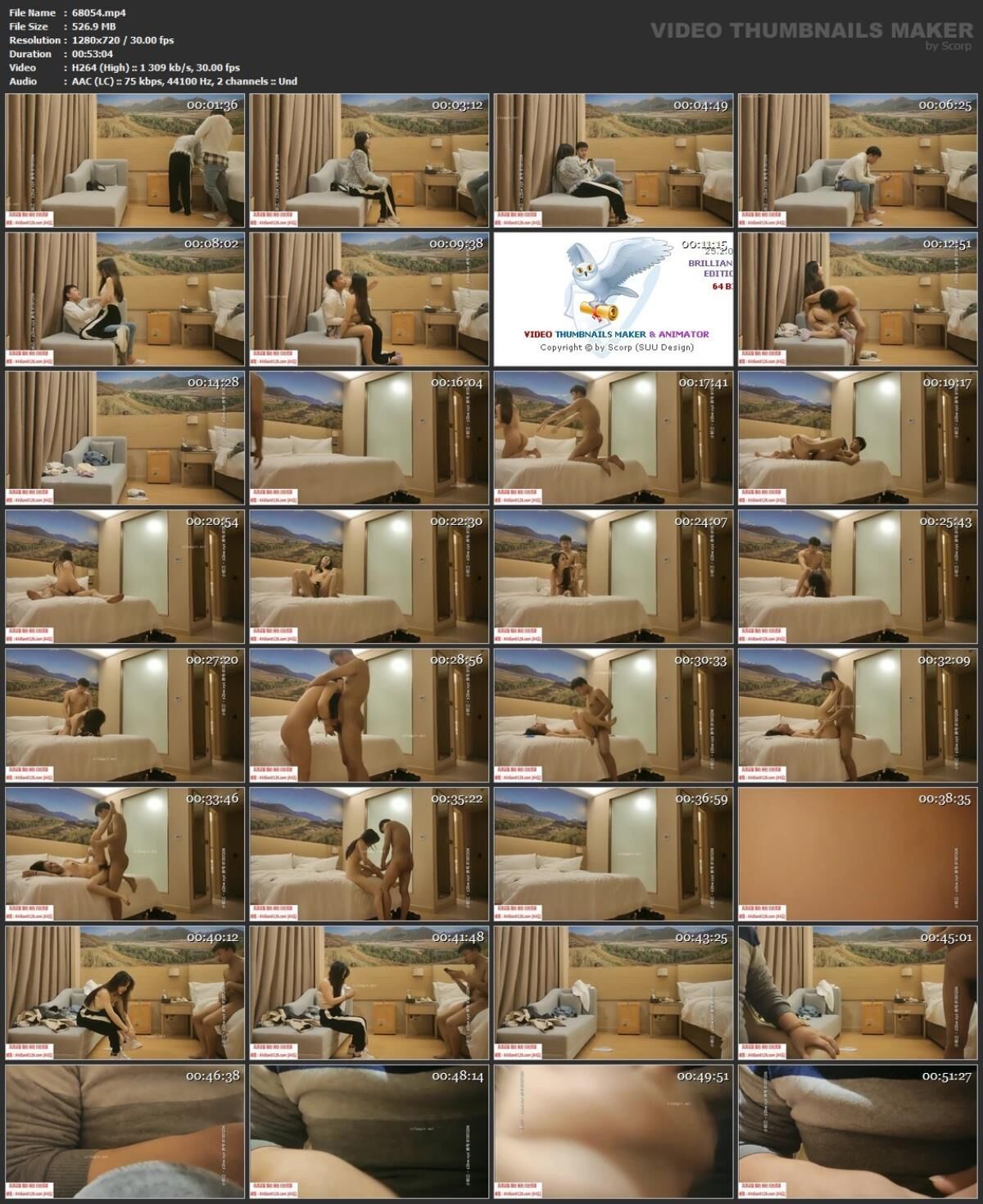 [85.25 GB] Asian Hidden Camera Couples Escorts Pack 420 (150 Clips)