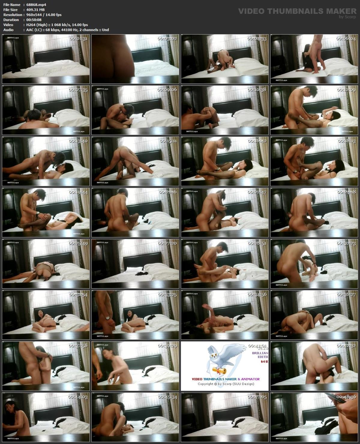 Asian Hidden Camera Couples Escorts Pack 426 (150 Clips)