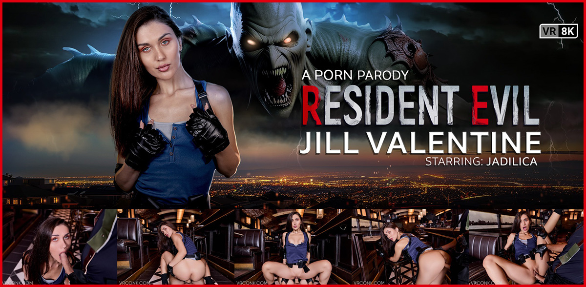 [VRConk.com] Jadilica - Resident Evil: Jill Valentine (A Porn Parody) [22.11.2024, Blowjob, Brunette, Close Up, Cosplay, Cowgirl, Cum Swallow, Deepthroat, Doggy Style, European, Natural Tits, Parody, Reverse Cowgirl, Shaved, Skinny, Small Tits, Teen, Vide