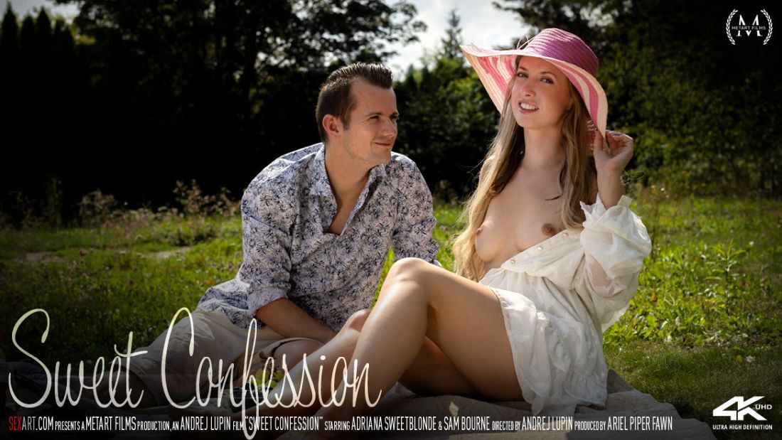 [SexArt.com / MetArt.com] Adriana Sweetblonde - Sweet Confession [2025, All Sex, Blonde, Natural Tits, Hardcore, Couples, Straight, Kissing, Outdoors, 1080p]