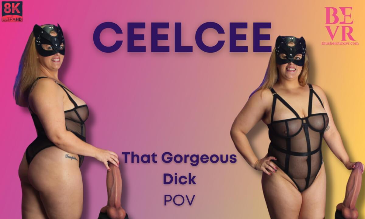 [Blush Erotica / SexLikeReal.com] CeelCee - Ceelcee - That Gorgeous Dick (54336) [2025-03-15, BBW / fat, Big ass, Close ups, MILF, No male, Solo models, Pierced nipple, Toys (big), Mask, Chubby, Curvy, Voluptuous, SideBySide, 4096p, SiteRip] [Oculus Rift 