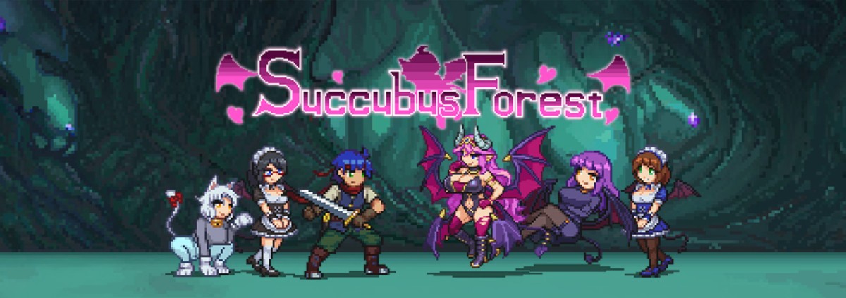 Succubus Forest (Mkaiser/Kagura Games) [uncen] [2025, SLG, Card Game, RPG, DOT/Pixel, Fantasy, Footjob, Titsjob, Vaginal, Big Tits, Monster Girl, Succubus, Neko/Catgirl, Maid, Godot] [eng]