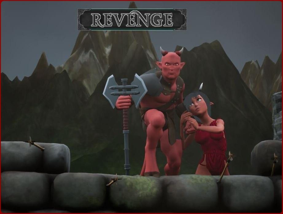 Revenge [InProgress, 2024-03-20] (DumbCrow) [uncen] [2024, SLG, Management, Strategy, 3D, Аnimation, Fantasy, Anal, Oral, Vaginal, Group, Rape, BDSM, Slave Training, Demon, Unity] [eng]