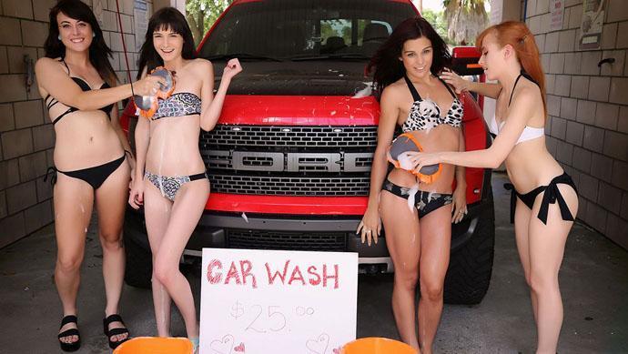 [Public Handjobs] Chloe Skyy, Brooke Benson, Andi Page, Lizzy Lamb - Car Wash! Chloe Skyy, Brooke Benson, Andi Page, & Lizzy Lamb-{Public Handjobs} [2024-07-20, Babes, Bikini, Bizarre, Brunette, CFNM, Femdom, Freak, Group Sex, Handjob, Kinky, Masturbation