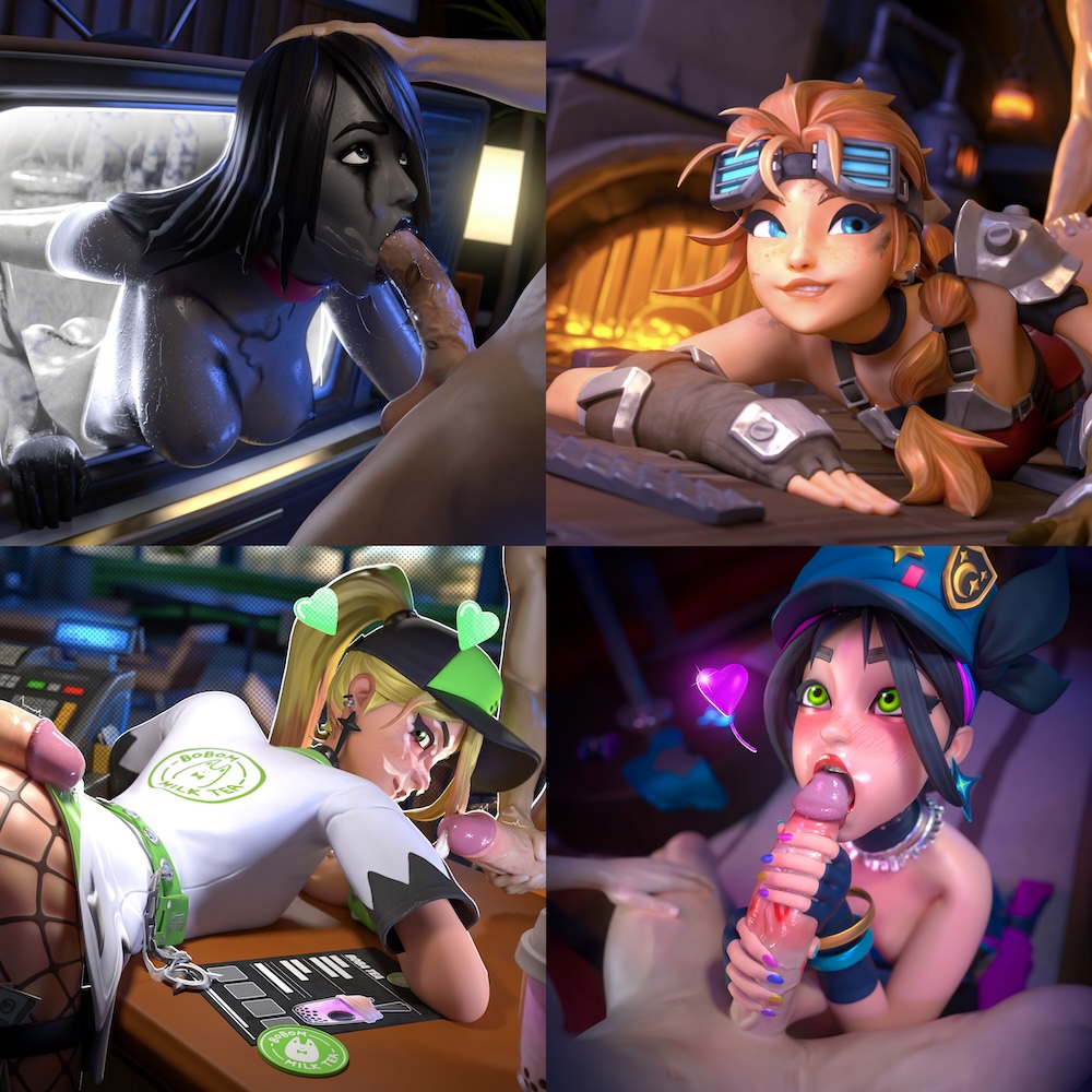 Sulbas Animations / Коллекция работ Sulbas [2024-03/2025] [3dcg, blowjob, bukkake, creampie, deep throat, facial, doggystyle, gangbang, handjob, pov, threesome, WEB-DL]