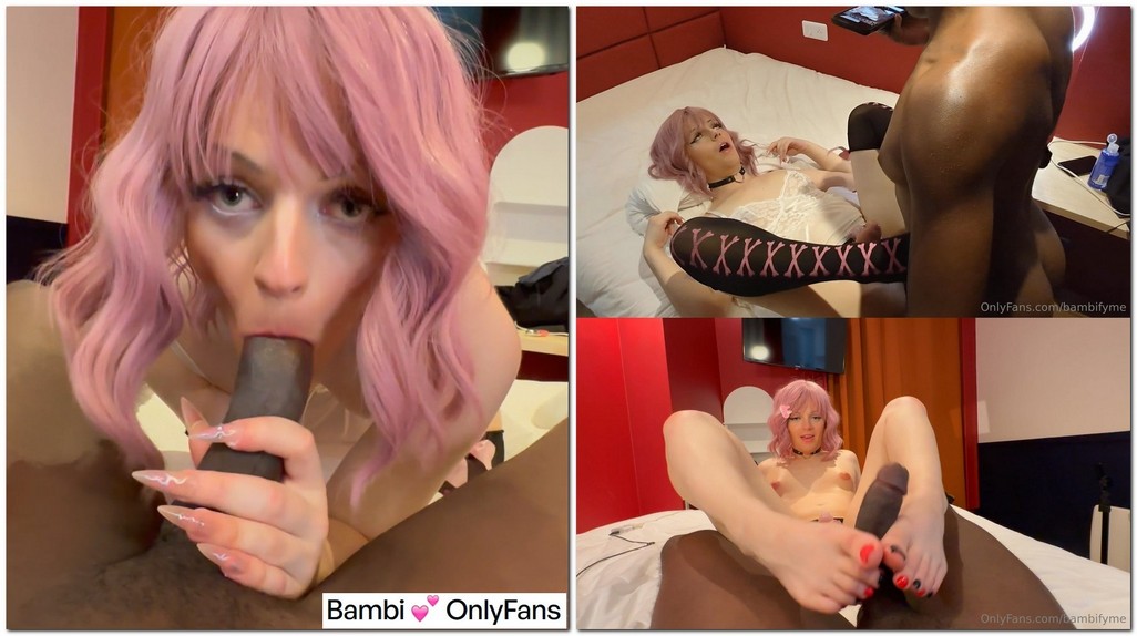 [Onlyfans.com] Bambifyme / After his 21st Birthday [2024 г., Shemale, Tranny, Femboy, Male on shemale, BBC, Interracial, Amateur, Blowjob, Footjob, Chastity, Oral, Anal, Hardcore, Bareback, Cumshot,.1080p, SiteRip]