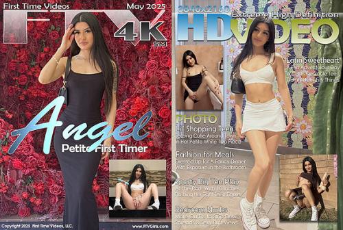[FTVGirls.com] 2025-05-09 Angel - Petite First Timer [Erotic, Posing, Solo] [3280 x 4928, 268 фото, 4 сета]