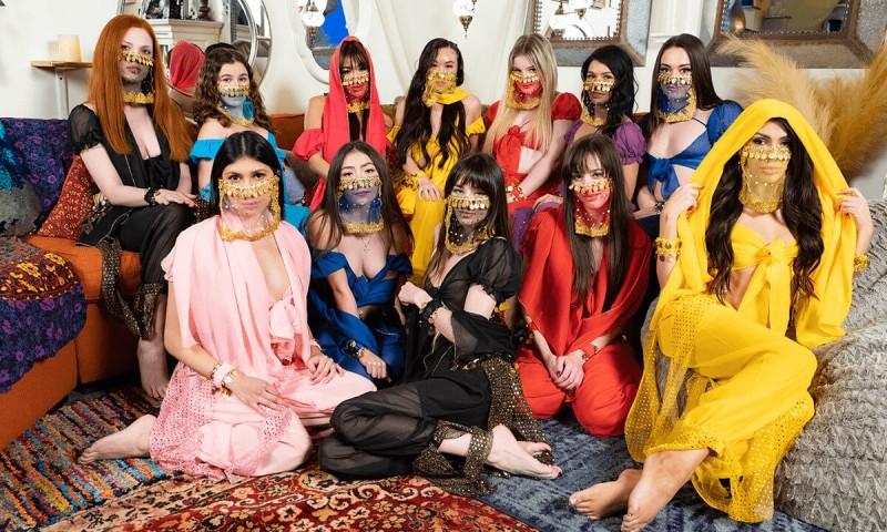 [99.09 GB] [SLR Originals / SexLikeReal.com] Amber Summer, Eliza Eves, Harley Haze, Hime Marie, Kimmy Kimm, Lana Smalls, Leana Lovings, Mina Luxx, Nadia Noja, Penelope Woods, Scarlett Mae (Innocent Harem: Tease and Please) [2023 г., GangBang, Orgy, Harem, Hardcore, Big Tits, Big Ass, All Sex, VR, 200°, 6k, 2900p] [Oculus Rift / Vive]