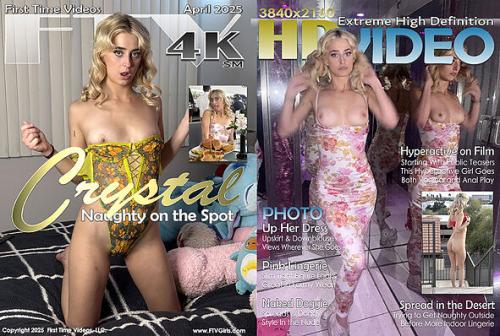 [FTVGirls.com] 2025-04-28 Crystal - Naughty on the Spot [Erotic, Posing, Solo, Dildo, Masturbation] [3280 x 4928, 253 фото, 4 сета]