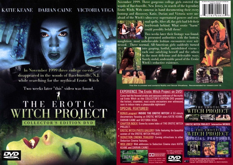The Erotic Witch Project / Проект Эротическая Ведьма (John Bacchus, Seduction Cinema) [1999 г., Lesbian, Feature, Softcore, All Girl, Parody., DVDRip] [rus]