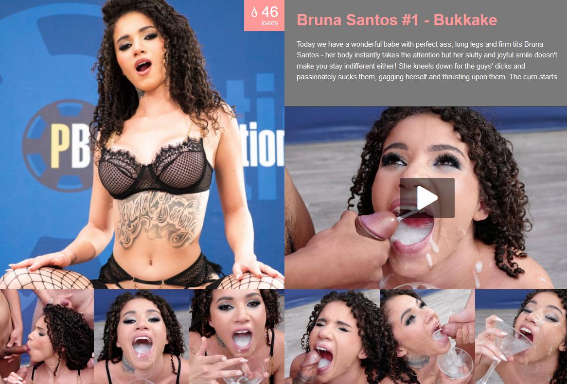 [PremiumBukkake.com] Bruna Santos #1 - Bukkake [2025 г., Bukkake,Gangbang, Blowjobs, Cumshots, Swallow, Hardcore, 720p, SiteRip]