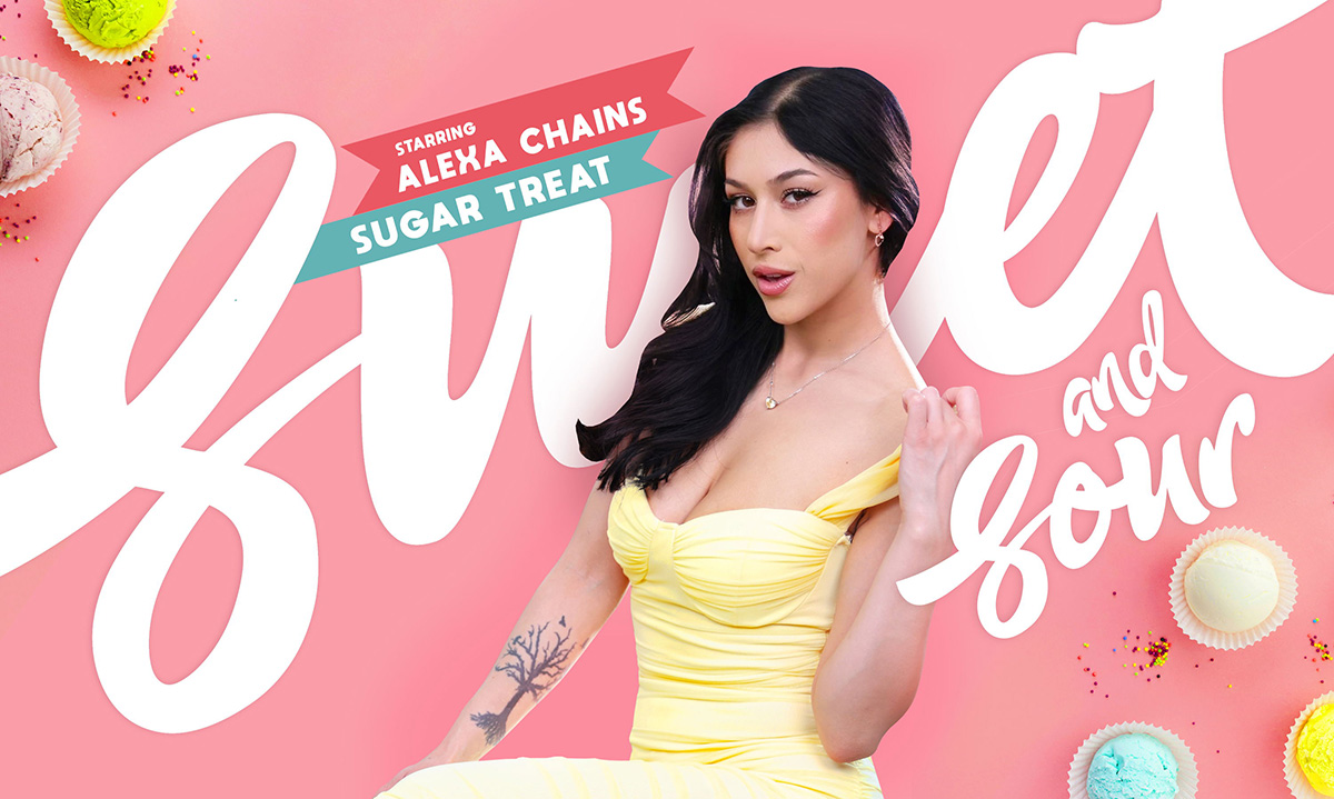 [VRSpy.com] Alexa Chains - Sugar Treat: Sweet and Sour [30.05.2025, Blowjob, Brunette, Close Up, Cowgirl, Creampie, Cum Play, Cum Swallow, Deepthroat, Dirty Talk, Doggy Style, Face Licking, Foot Fetish, Handjob, Hardcore, Kissing, Natural Tits, Nipple Lic