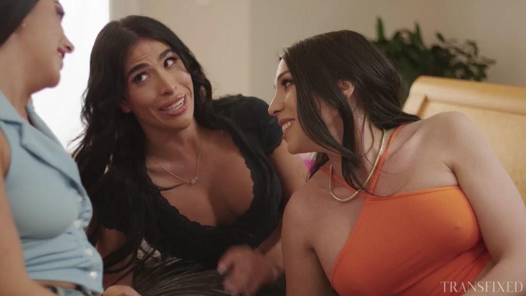 [289.3 MB] [Transfixed.com / AdultTime.com] Kasey Kei, Gal Ritchie, Avery Lust - Enjoying The New Bed (11.06.2025) [Shemale, Transsexual, Hardcore, 576p]