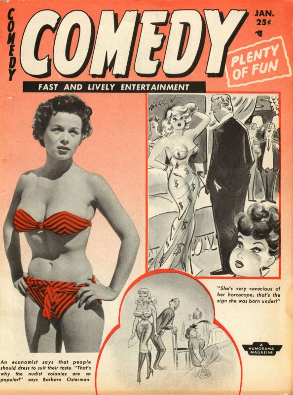 Comedy - Vol 04 No 02 1955 [Erotic] [1955, США, JPG]
