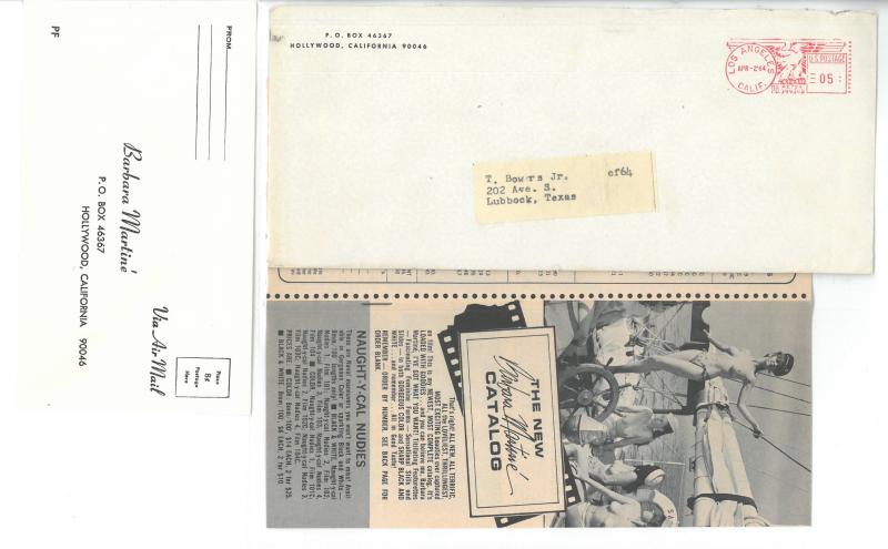 Barbara Martine Catalog April 1964 [Erotic] [1964 04, США, JPG]
