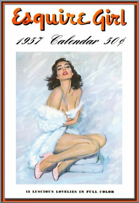 Esquire Girl Calendar 1957 [Erotic] [1957, США, JPG]