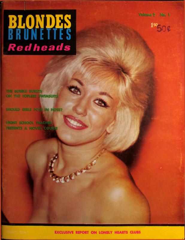 Blondes brunettes redheads-1964-01 [Erotic] [1964-01, США, JPG]
