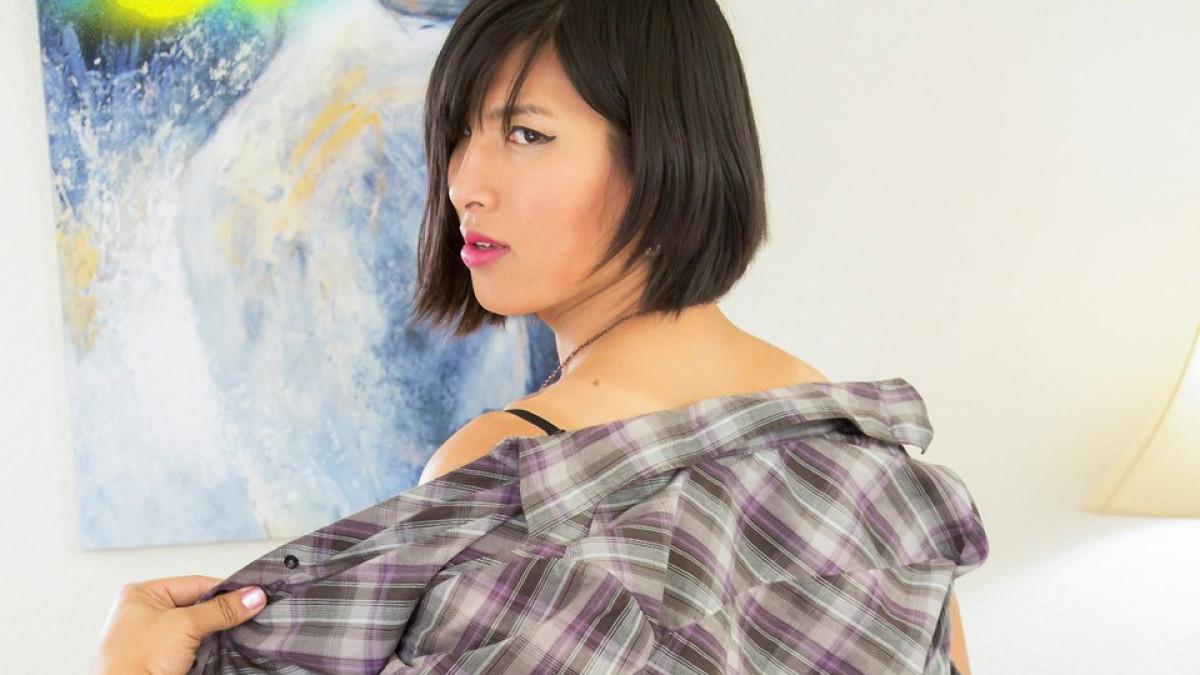 [AsianAmericanTgirls.com] Natalie Chen Sets The Bar (04 Jun, 2014) [2014 г., Shemale, Transsexual, Asian, Ladyboy, Solo, Small Tits, Lingerie, Masturbation, Cumshot, 720p]