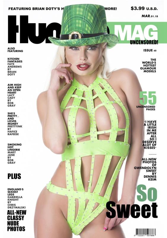 Hunnie Magazine Issue 40 Mar 2018 [Erotic] [2018, США, JPG]