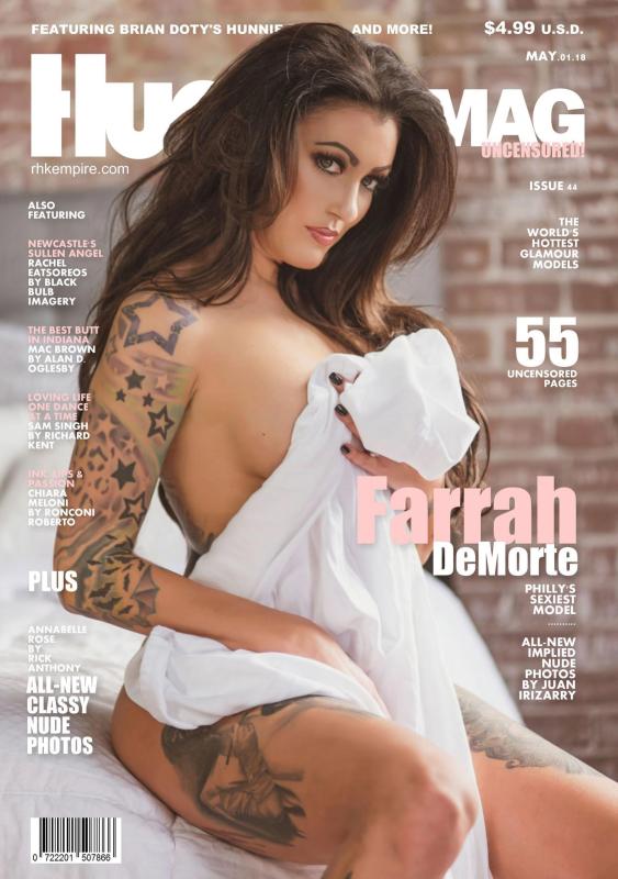 Hunnie Magazine Issue 44 May 2018 [Erotic] [2018, США, JPG]