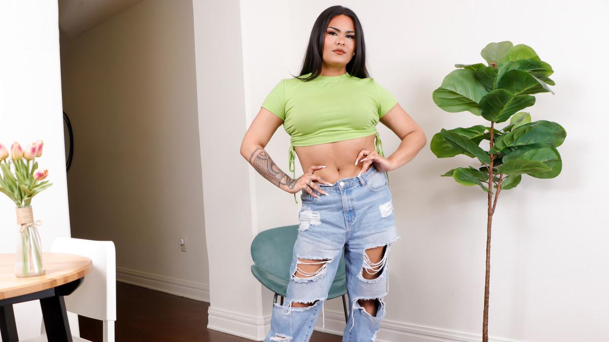 [GroobyGirls.com] Introducing Arianna Venti (19 Jun, 2024) [2024 г., Shemale, Transsexual, Solo, Lingerie, Small Tits, Masturbation, 720p]