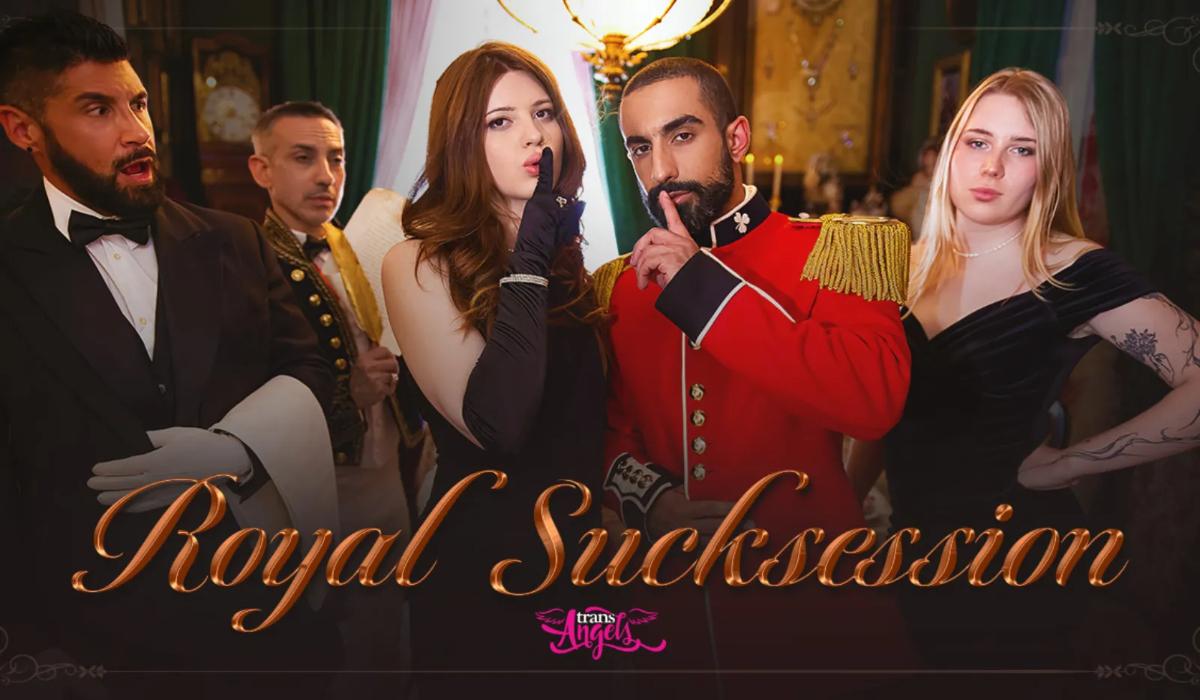 [TransAngels.com] Pastelle Royal Sucksession (Jul, 2025) [2025 г., Shemale, Transsexual, Small Tits, Hardcore, Lingerie, Blowjob, Anal, Bareback, 1080p]