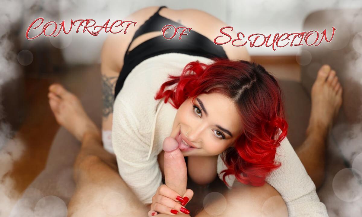 [32.36 GB] [VRMagic / SexLikeReal.com] Arielle Vellvi - Contract of Seduction (65249) [2025-08-23, Big tits, Blow job, Tits fucking, Close ups, Cowgirl, Reverse cowgirl, Cum in mouth, Short hair, Hand job, Doggy style, Hardcore, Missionary, Office, Nylons, Stockings, Redheads, Shaved pussy, Face pierced, Pierced nipple, Tattoo, SideBySide, 4096p, SiteRip] [Oculus Rift / Vive]