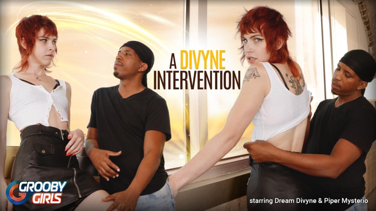 [869 MB] [GroobyGirls.com] Dream Divyne - A Divyne Intervention (22 Aug, 2024) [2024 г., Shemale, Transsexual, Hardcore, Interracial, Small Tits, Lingerie, Stockings, Blowjob, Anal, Bareback, Cumshot, 720p]
