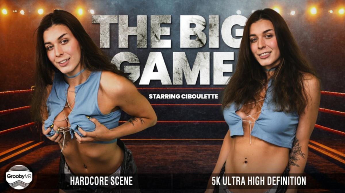 [2.02 GB] [GroobyVR.com] Ciboulette in The Big Game! (Jul 13, 2023) [2023., Shemale, Transsexual, Anal, Bareback, Big Tits, Blowjob, Hardcore, POV, Cumshot, Virtual Reality, VR, Oculus Rift, Vive, 4K, 2160p]