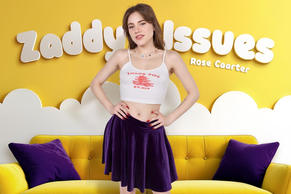 [BadoinkVR.com] Rose Caarter - Zaddy Issues (327313) [2025-09-05, 6K, Babe, Brunette, Blowjob, Small Tits, Natural, Doggystyle, Teen, Close Mish, Hairy, Pornstar, 180, 8K, Facial, SideBySide, 4096p, SiteRip] [Oculus Rift / Vive]