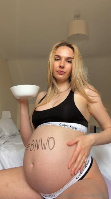 [2.21 GB] [Onlyfans.com] Ellafaith06 - BNWO Pregnancy Confessions & Dirty Talk [2025 г., solo, pregnant, 1080p, SiteRip]