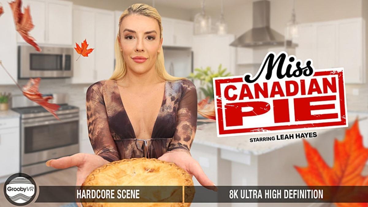 [GroobyVR.com] Leah Hayes - Miss Canadian Pie (October 23, 2025) [8K, Shemale, Transsexual, Big Tits, Anal, Bareback, Blowjob, Blonde, High Heels, Cumshot, Cowgirl, Male Fucking TS, Tattoos, POV, Virtual Reality, VR, 4096p] [Oculus Rift / Vive]