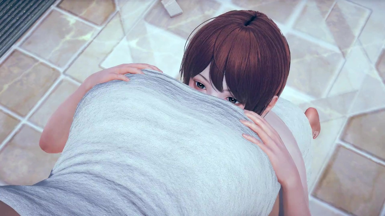 Chinese luxury bathroom lesbian sex pov pussy lick