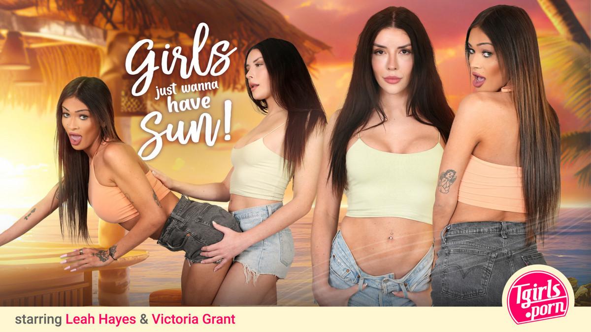 [2.52 GB] [Tgirls.Porn] Leah Hayes, Victoria Grant - Girls Just Wanna Have Sun! (08-04-2025) (Radius Dark, Grooby) [Shemale On Shemale, Blowjob, No Condom, Tattoos, Cum In Mouth, 1080p, SiteRip]
