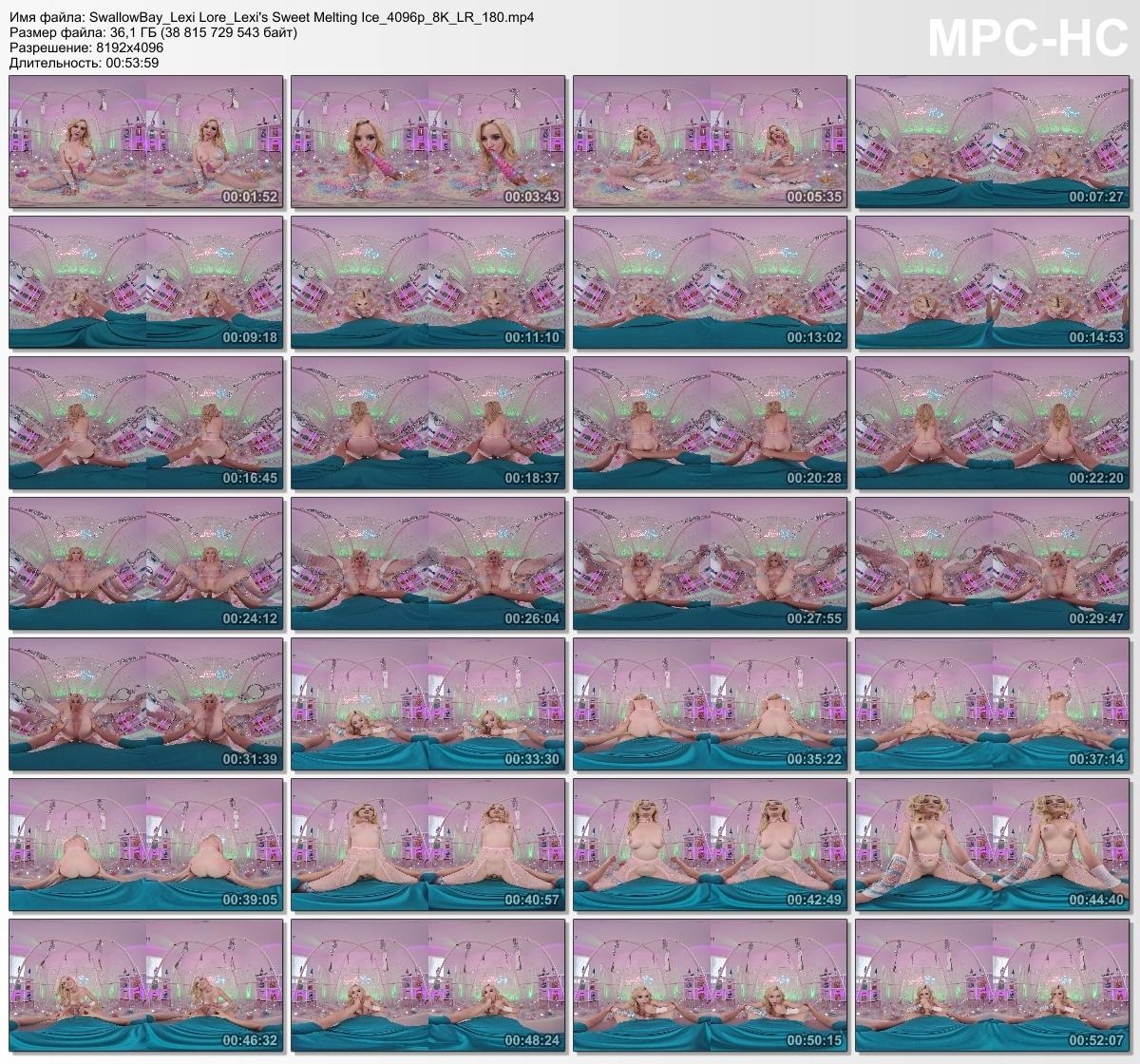 [36.15 GB] [SwallowBay.com] Lexi Lore - Lexi's Sweet Melting Ice [29.10.2025, American, Babe, Bikini, Bikini tease, Cowgirl, Cum, Cumshots, Deep Throat, Doggy Style, Hardcore, Headset, Missionary, Naughty, Nude, Oral, Passion, POV, PSVR, Pussy, Riding, Rough sex, Sex, Sex babes, Sexy, Small, Teens, Together, SideBySide, True 8K, 4096p] [Oculus Rift / Quest 2 / Vive]