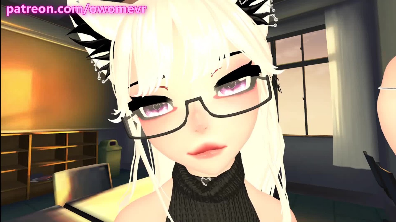 Horny teacher fucks you after class - hentai joi vrchat erp, asmr, pov, vtuber, school cosplay