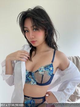 [Onlyfans.com] kittynobi (18 роликов) Pack [2024, Asian, Cosplay, Dildo, Girl/Girl, Posing, Solo]